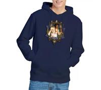 Elvis Presley Aloha From Hawaii Unisex Hoodie, Navy, XX-Large
