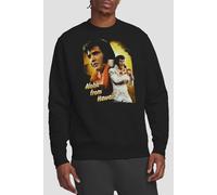 Elvis Presley Aloha Sweatshirt, Black | Size: 2XL Elvis Presley Black 2XL