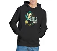 Elvis Presley Always The Original Unisex Hoodie, Black, Medium