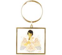 Elvis Presley American Eagle Photo Print Key Chain