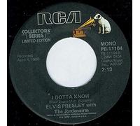 Elvis Presley - Are You Lonesome Tonight? / I Gotta Know [Vinyl Single 7'']