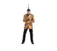Elvis Presley Christmas Ornament Officially Licensed Gold Jacket Singer Christmas Tree Decoration - 4.5 Inch