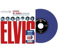 ELVIS PRESLEY - CORAZÓN DE MADERA (BLUE VINYL) [7" VINYL]