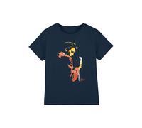 Elvis Presley Early Elvis Kids T-Shirt, Navy | Size: 3-4 Years Elvis Presley Navy 3-4 Years