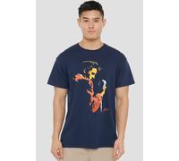 Elvis Presley Early Elvis T-Shirt, Navy | Size: Large Elvis Presley Navy L