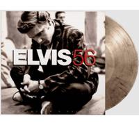ELVIS PRESLEY - ELVIS '56 1LP CRYSTAL CLEAR & BLACK MARBLED COLOURED VINYL PRE