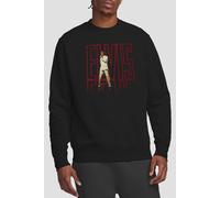 Elvis Presley Elvis 68 Album Sweatshirt, Black | Size: Large Elvis Presley Black L