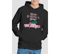 Elvis Presley Elvis Merry Christmas Baby Hoodie, Black | Size: Large Elvis Presley Black L
