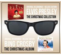 Elvis Presley - Elvis Presley The Christmas Collection DELUXE EDITION & Bing Crosby The Christmas Album DELUXE EDITION Double CD Bundle