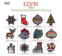 Elvis Presley Elvis Sings The Wonderful World Of Christmas LP in Black Elvis Presley Black