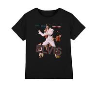 Elvis Presley Hit The Lights Kids T Shirt, Black, 3-4