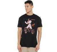 Elvis Presley Hit The Lights Unisex T Shirt, Black, Small