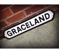 Elvis Presley Inspired Graceland Street Sign Road Sign