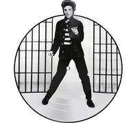 Elvis Presley Jailhouse Rock [Limited Edition Shaped Picture Disc] Vinyl LP in Black Elvis Presley Black