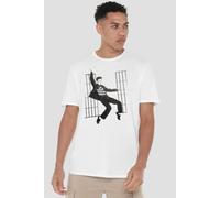 Elvis Presley jailhouse Rock T-Shirt, White | Size: Large Elvis Presley White L