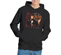 Elvis Presley Karate Unisex Hoodie, Black, X-Large
