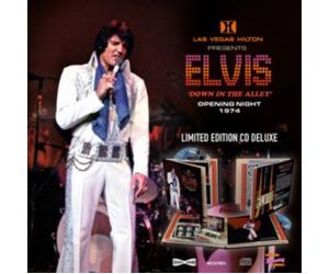 ELVIS PRESLEY: LAS VEGAS - 'DOWN IN THE ALLEY' OPENING NIGHT 1974 - CD SEALED