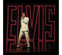 Elvis Presley Live 12" Album Cover Framed Print, MDF, Multi-Colour, 32 x 32 x 1.5 cm