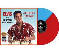 ELVIS PRESLEY LP Just For Old Time Sake RED & BLUE Split Colour VINYL New SEALED