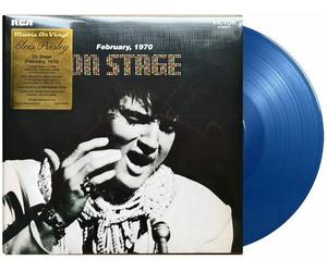 ELVIS PRESLEY LP On Stage February 1970 BLUE VINYL Numbered Ltd Ed 1500 Made NEW