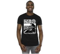 Elvis Presley Men's A Heartbreaker T-Shirt in Black | Size: 2XL Elvis Presley Black 2XL