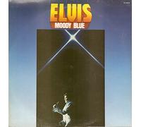 Elvis Presley Moody Blue 1977 UK vinyl LP PL12428