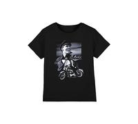 Elvis Presley Motorcycle Kids T-Shirt, Black | Size: 3-4 Years Elvis Presley Black 3-4 Years