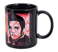 Elvis Presley Mug Black/multicoloured (One Size)