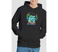 Elvis Presley Neon King Hoodie, Black | Size: Large Elvis Presley Black L