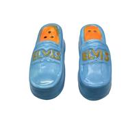 Elvis Presley Novelty Blue Suede Shoes-shaped Salt & Pepper Shakers - Mid-South Products