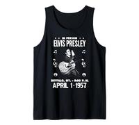Elvis Presley Official Gig Poster Tank Top