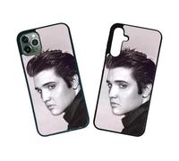 Elvis Presley phone case For Apple iPhone/For Samsung Galaxy Silicone black rubber sides Gift phone cover A12 A13 A14 A15 A16 A17 A25 A26 A55 A56 S23 S24 S25 S26 shockproof protective