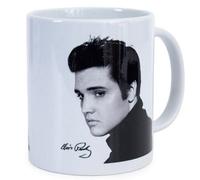 Elvis Presley Portrait Mug Black/white (One Size)
