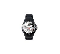 Elvis Presley Quartz Round Watch Silicone Band Black