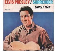 Elvis Presley - RCA 47-7850 - Made in Italy 1961 - Elvis Presley With The Jordanaires - Surrender (Torna a surriento), Lonely Man - Disque VinyleSP 45t (et non CD).