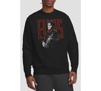 Elvis Presley Red Guitarman Sweatshirt, Black | Size: 2XL Elvis Presley Black 2XL