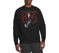 Elvis Presley Red Guitarman Unisex Sweatshirt, Black, XX-Large