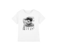 Elvis Presley Relaxing Kids T-Shirt, White | Size: 3-4 Years Elvis Presley White 3-4 Years