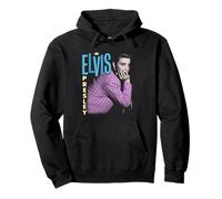 Elvis Presley Retro Portrait Pullover Hoodie