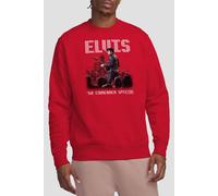 Elvis Presley Return Of The King Sweatshirt, Red | Size: Medium Elvis Presley Red M