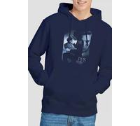 Elvis Presley Reverent Hoodie, Navy | Size: 2XL Elvis Presley Navy 2XL