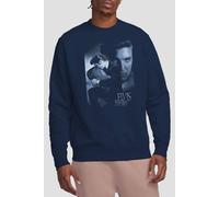Elvis Presley Reverent Sweatshirt, Navy | Size: XL Elvis Presley Navy XL