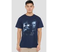 Elvis Presley Reverent T-Shirt, Navy | Size: Medium Elvis Presley Navy M
