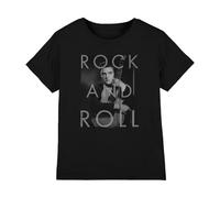 Elvis Presley Rock and Roll Kids T Shirt, Black, 3-4
