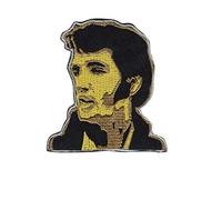 Elvis Presley Rock N Roll Patch Badge Embroidered Iron on Applique Souvenir Accessory