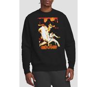 Elvis Presley Showman Sweatshirt, Black | Size: 2XL Elvis Presley Black 2XL