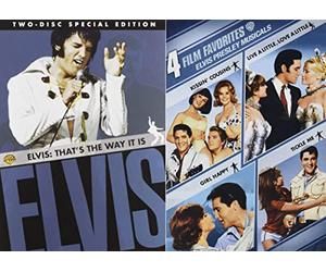 Elvis Presley Stage and Screen DVD 2-Pack: That's The Way It Is Special Edition & Elvis Musicals (Girl Happy / Kissin' Cousins / Live a Little, Love a Little / Tickle Me)