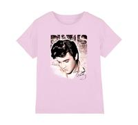 Elvis Presley Star Light Kids T Shirt, Pink, 9-11