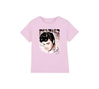 Elvis Presley Star Light Kids T-Shirt, Pink | Size: 7-8 Years Elvis Presley Pink 7-8 Years