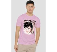 Elvis Presley Star Light T-Shirt, Pink | Size: XL Elvis Presley Pink XL